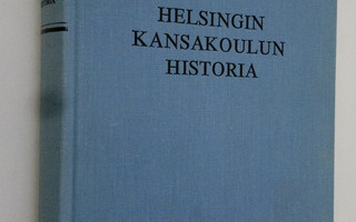 Urho Somerkivi : Helsingin kansakoulun historia
