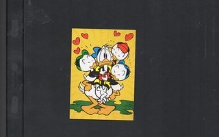 Panini Donald Duck n:o X6 of 36 Keräilykortti