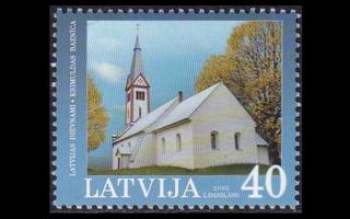 Latvia 633 ** Kirkko (2005)