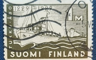 1929 Turku 700 v., Bore I:n lähtö Tukholmaan 1 mk, Lape139 o