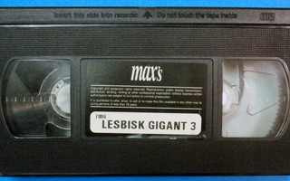 Max's - Lesbisk Gigant 3 - VHS