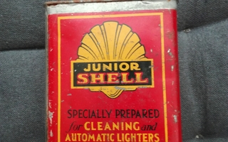 Vanha pieni peltipurkki - Junior SHELL