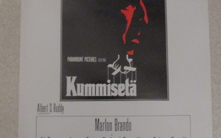 Kummisetä (Francis Ford Coppola, 1972) vanha elokuvajuliste