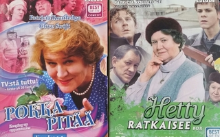 POKKA PITÄÄ+HETTY RATKAISEE SARJAT -DVD