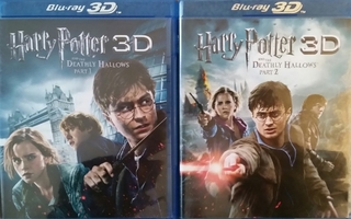 Harry Potter ja kuoleman varjelukset, osat 1 ja 2 blu ray