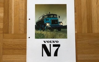 Esite Volvo kuorma-auto N7, 1976