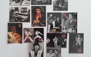 The Elvis Collection keräilykortit kaikki 6,20 tai 0,90/kpl