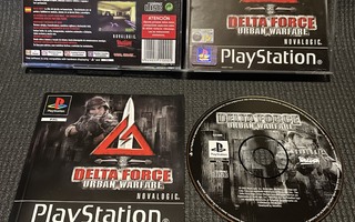Delta Force Urban Warfare PS1 - CiB
