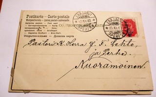 1905 Wästilä rivil + Eräjärvi kortti
