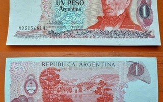 Argentiina uno 1 peso