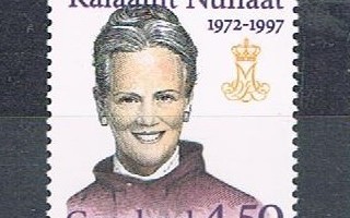 Grönlanti 1997 - Kuningatar Margareeta vallassa 25v  ++