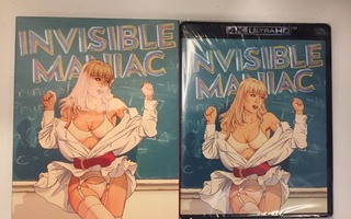 The Invisible Maniac (4K Ultra HD + Blu-ray) Slipcover (UUSI