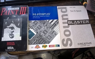 Amiga ja PC kirjallisuutta&amigalevykkeitä