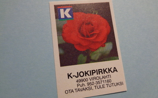 TT-etiketti K K-Jokipirkka, Virolahti