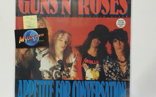 GUNS N ROSES - APPETITE FOR CONVERSATION M-/EX+ UK 1989 LP