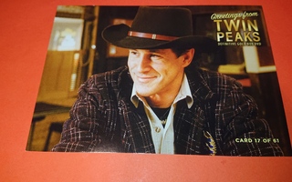 Twin Peaks keräilykortti numero 17