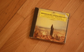 Mendelssohn Symphonies 4 & 5 Claudio Abbado CD