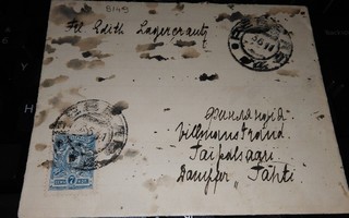 Venäjä - Lappeenranta Ve7k Höyrylaiva Tähti os.1911 PK800/4