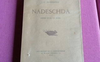 Runeberg J.L.: Nadeschda: Scènes de la vie russe