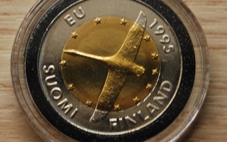 10 Markkaa 1995 EU Joutsenkymppi