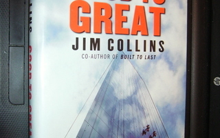 Jim Collins : GOOD TO GREAT  ( 1 p. 2001 ) sis. postikul.