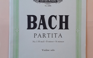 J.S.Bach: Partita nro 1, h-molli, viulu