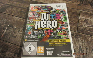 Wii DJ Hero CIB