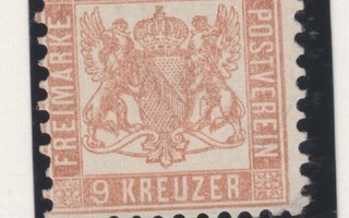 Saksa Reich Baden 1862 Mi 20B (*)