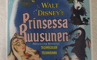 Prinsessa Ruusunen (Walt Disney, 1959) vanha elokuvajuliste