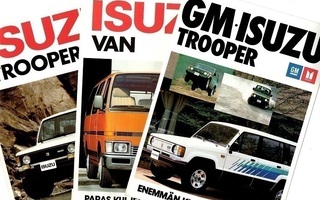 Isuzu Midi, Compo, Van, Trooper, Pick-up (esite 9kpl)