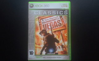 Xbox360: Tom Clancy's Rainbow Six Vegas peli (2006)