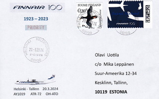 FINNAIR     Aero / Finnairin lentotoiminta 100 v   20.3.2024