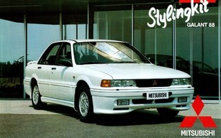 Mitsubishi Galant korisarjat -esite 1988