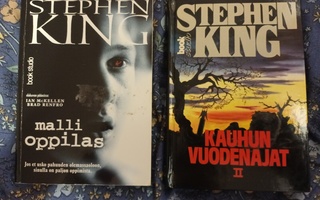 Stephen King kirjat ×2