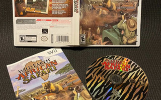 Wild Earth African Safari - US Wii - CiB