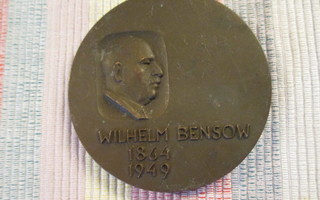 Wilhelm Bensow 1864-1949 mitali /Kauko Räsänen 1964.