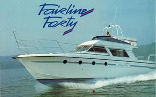 Esite Fairline Forty 1983