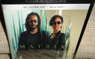 Matrix Resurrections 4K (muoveissa) [4K UHD + Blu-ray]