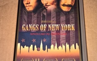 GANGS OF NEW YORK VHS