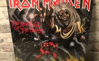 IRON MAIDEN: The Number Of The Beast Lp levy