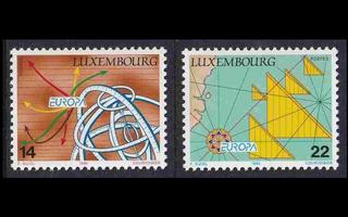 Luxemburg 1340-1 ** Europa löydöt ja keksinnöt (1994)
