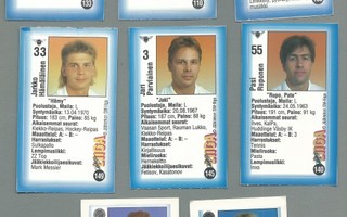 JyväsHyvä Hockey  Liiga 92-93 Tarroja