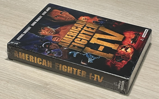 Amerikan ninja 1-4 (1985-1990) Leikkaamattomat (UUSI)