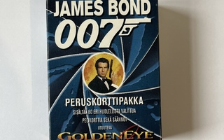 James Bond 007 Goldeneye peruskorttipakka. Avaamaton