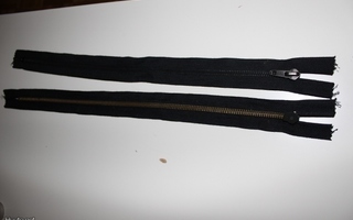 Musta metallivetoketju, Opti, umpi, 39 cm, 6 mm, 2 kpl