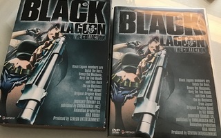 Black Lagoon the collection anime 6 DVD suomi