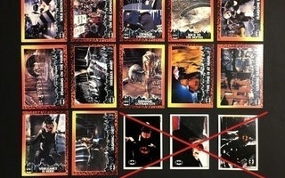 17kpl Batman Returns kortteja +kääre (Topps 1992)