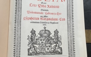 Biblia, suomenkielisen vuoden 1642 Raamatun näköispainos