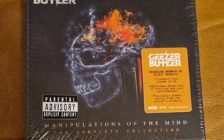 Geezer Butler: Manipulations Of The Mind 4-CD Boksi