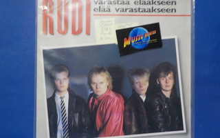 RUDI - VARASTAA ELÄÄKSEEN ELÄÄ VARASTAAKSEEN M/M- FIN -86 LP